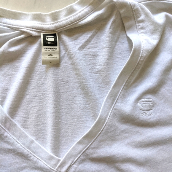 2 pack! Gstar RAW Men's L v-neck - Picture 3 of 3